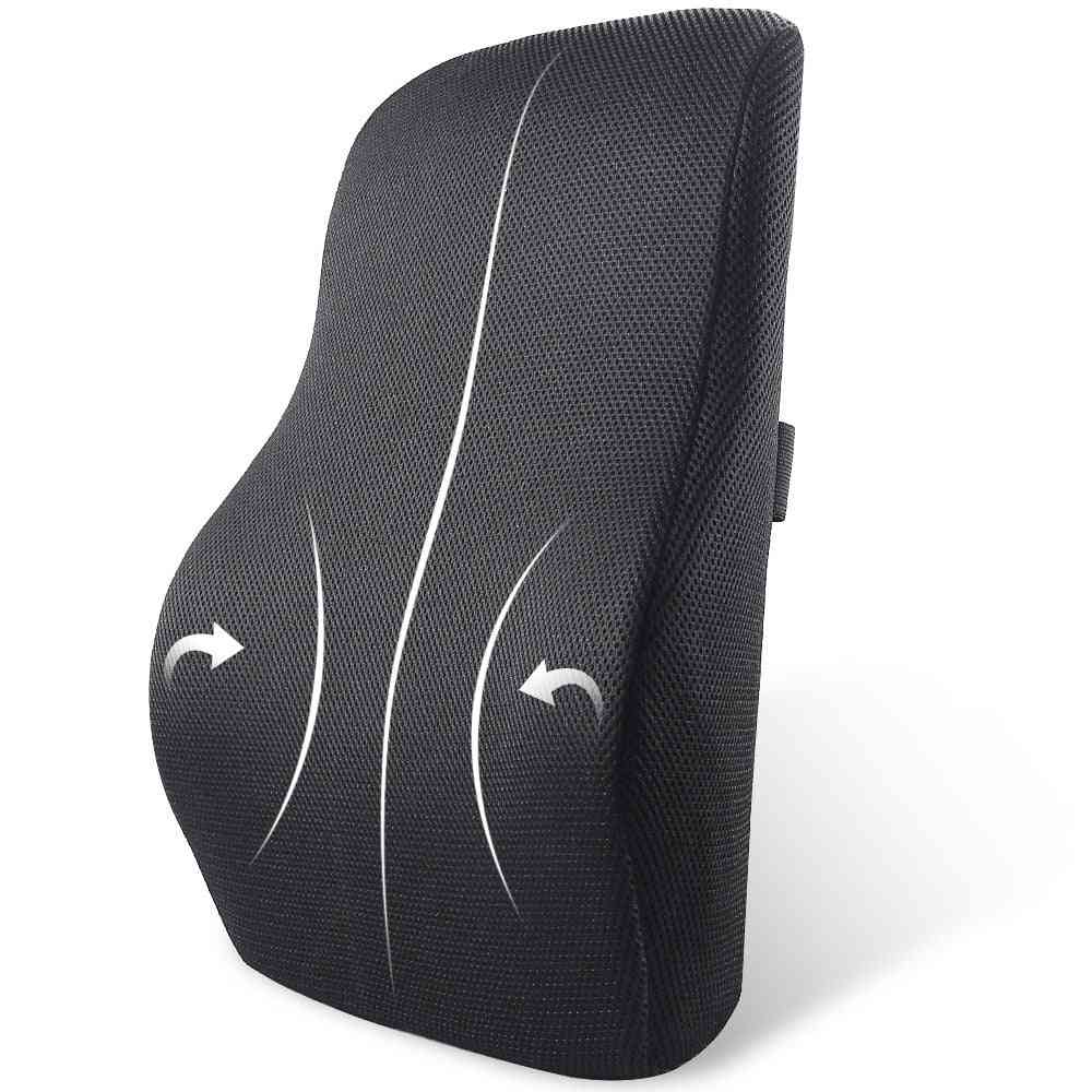 Ergonomic Memory Foam Lumbar Support Back Cushion