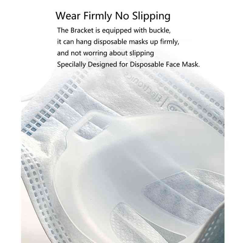 Suporte de máscara lavável e reutilizável