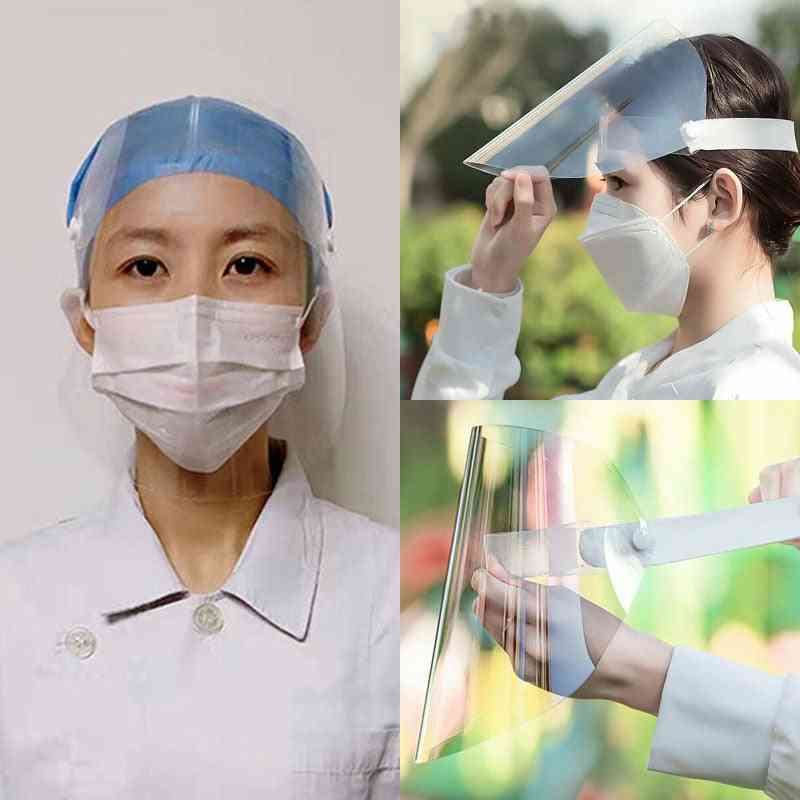 Unisex Anti-Splash-Schutzhülle Gesichtsschutz, Hut, verstellbare Kappe