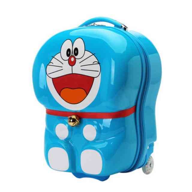 Torba podróżna na kółkach z twardą skorupą Doraemon