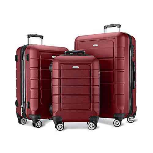 Luggage Trolley Suitcase With Tsa Lock Spinner