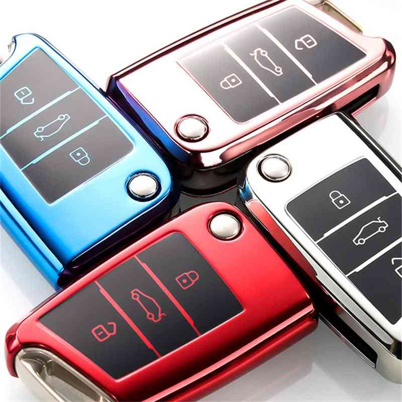 Wear-resistant New Soft Tpu Car Key Case Cover