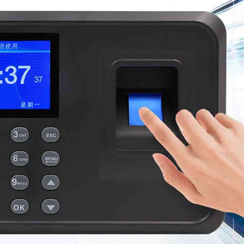 USB biometrikus ujjlenyomat-nyilvántartó gép az alkalmazott számára