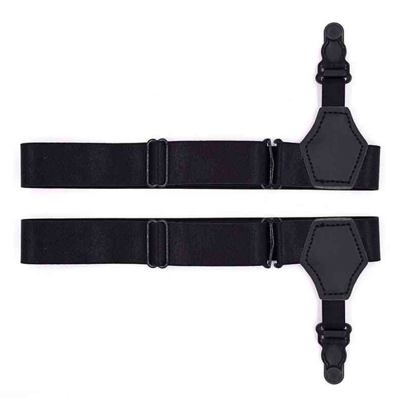 Adjustable Men Sock Single Duck-mouth Garter Suspenders, Braces Clip Belt