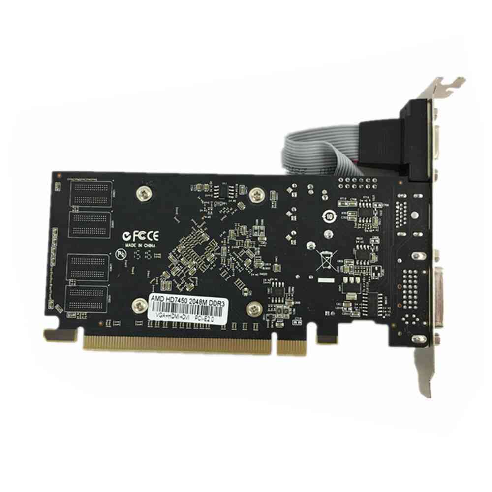 כרטיס גרפי מקורי, PCI Express HD7450, DDR3 64bit