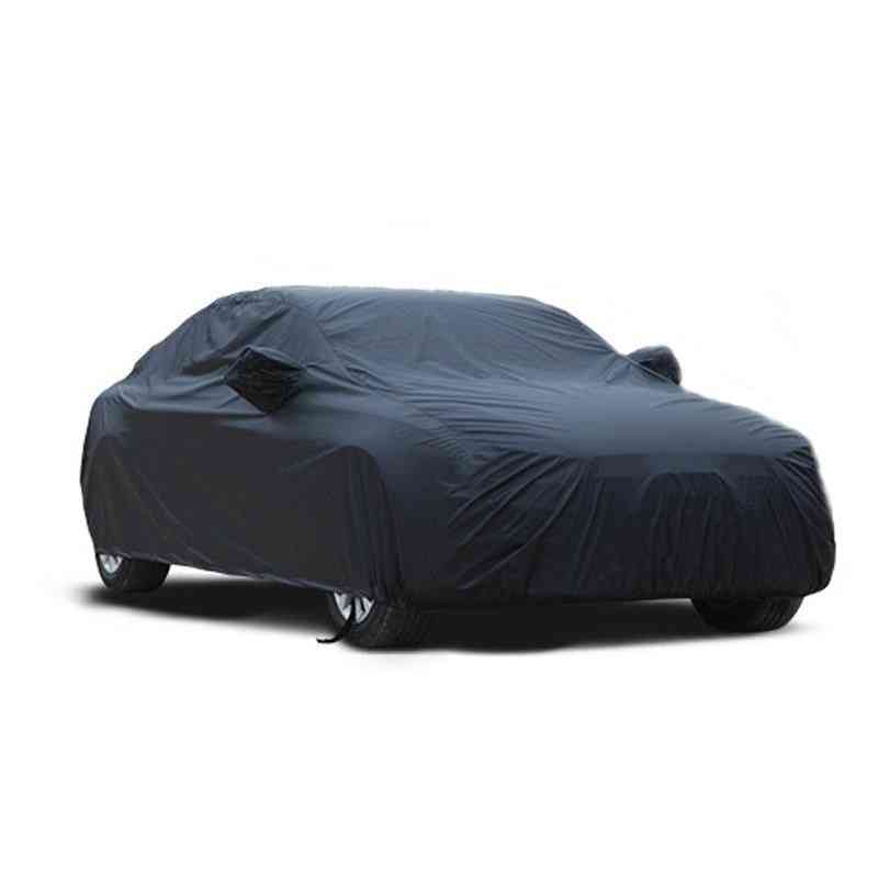 Universal Black Breathable And Waterproof Car Cover