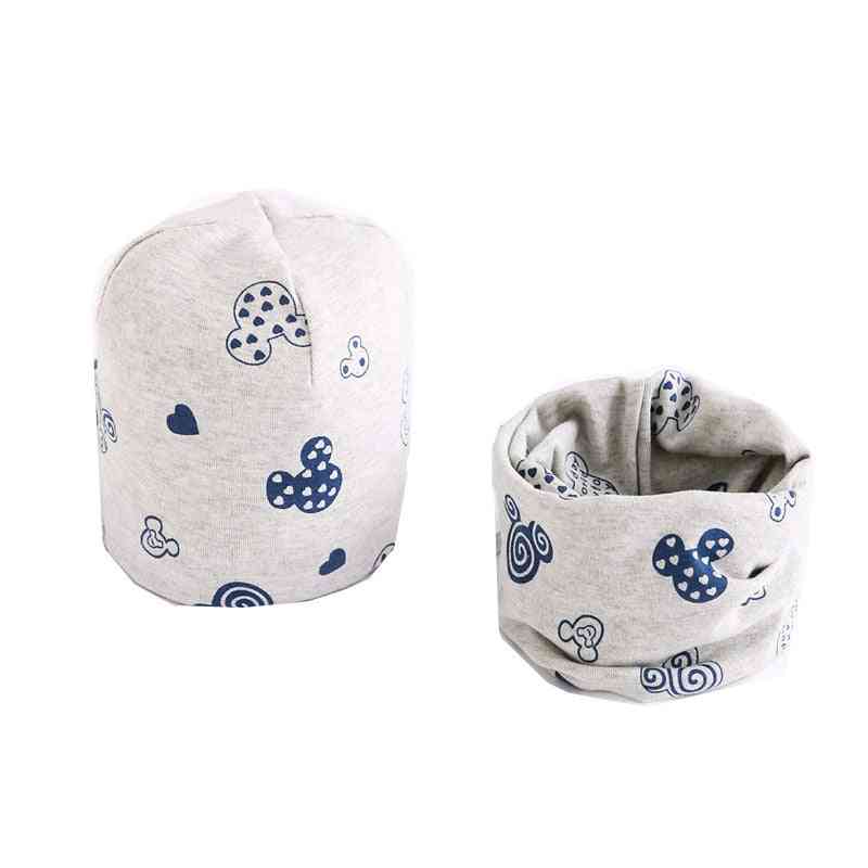 Cotton Plush Hat Scarf Set2