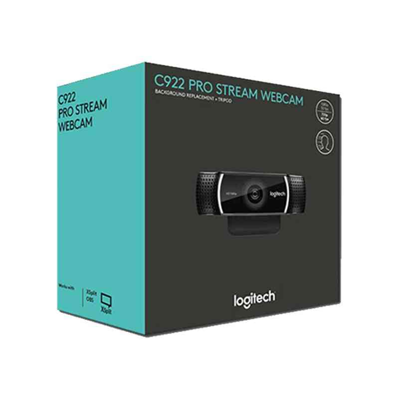 Pro C922 Autofocus Built-in Stream Webcam 1080p Hd Camera For Streaming, Recording