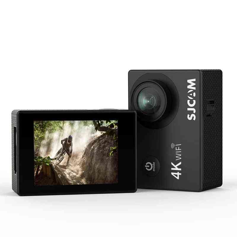 Air Action WiFi 4k écran LCD 2,0 pouces, mini caméra étanche pour casque