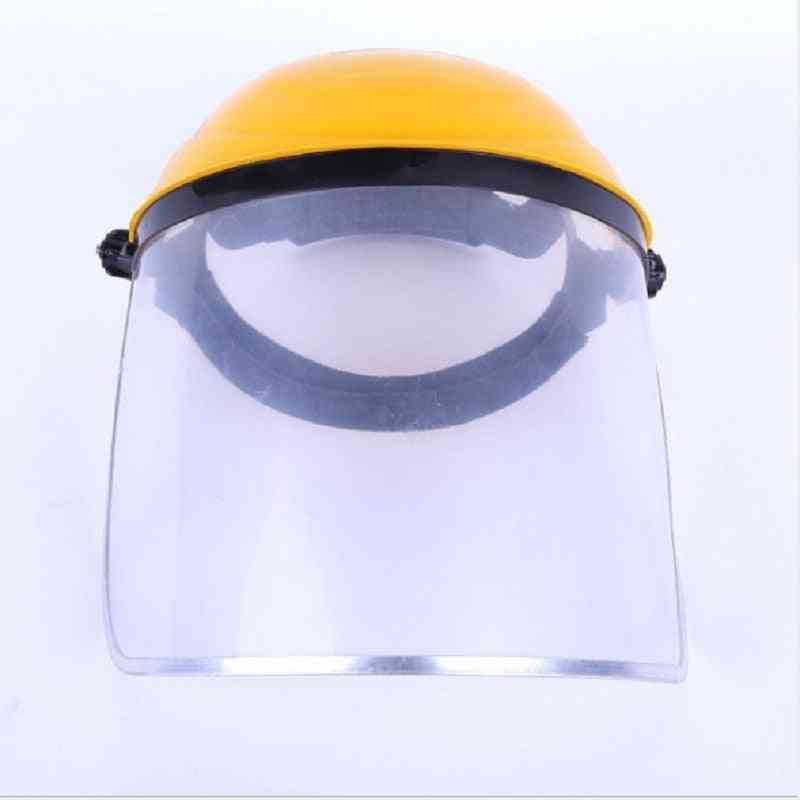 Dustproof Mask Transparent, Pvc Safety Faces Shields, Screen Spare, Visors Head Helmet