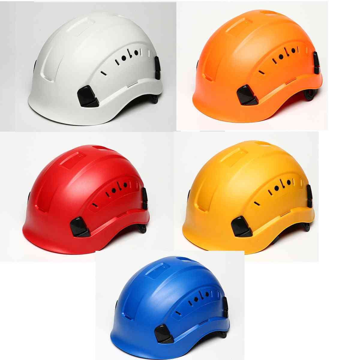 Construction de casque de sécurité, escalade, protection contre le steeplejack, casque de sécurité