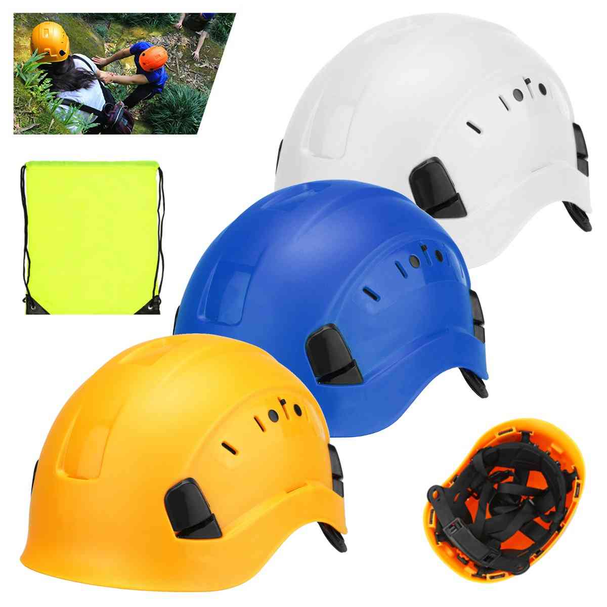 Construcción de casco de seguridad, escalada, steeplejack protector, casco