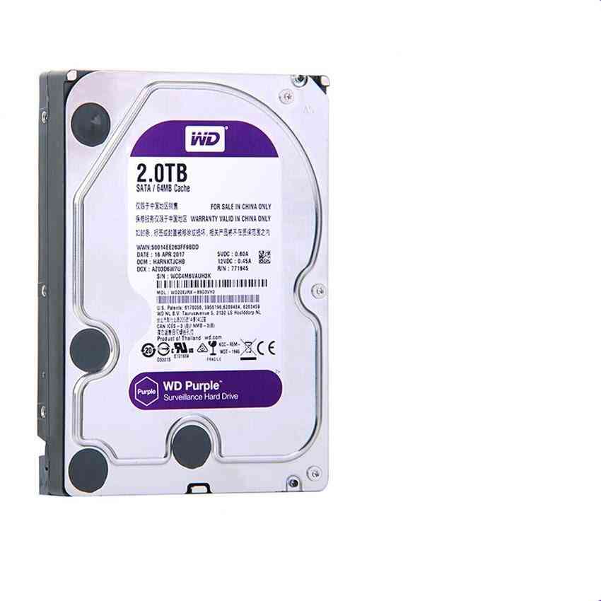 2.0 Tb Surveillance Hard Drive For Security System