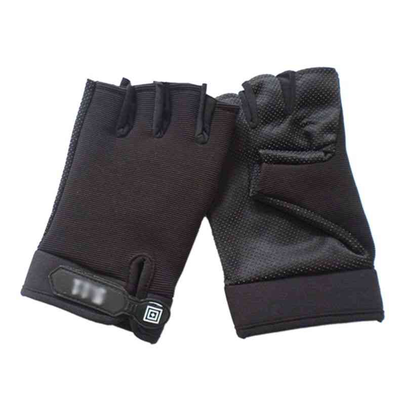 Heren camouflage tactische handschoenen voor buitensport, fietsen, halfvingerwarmer