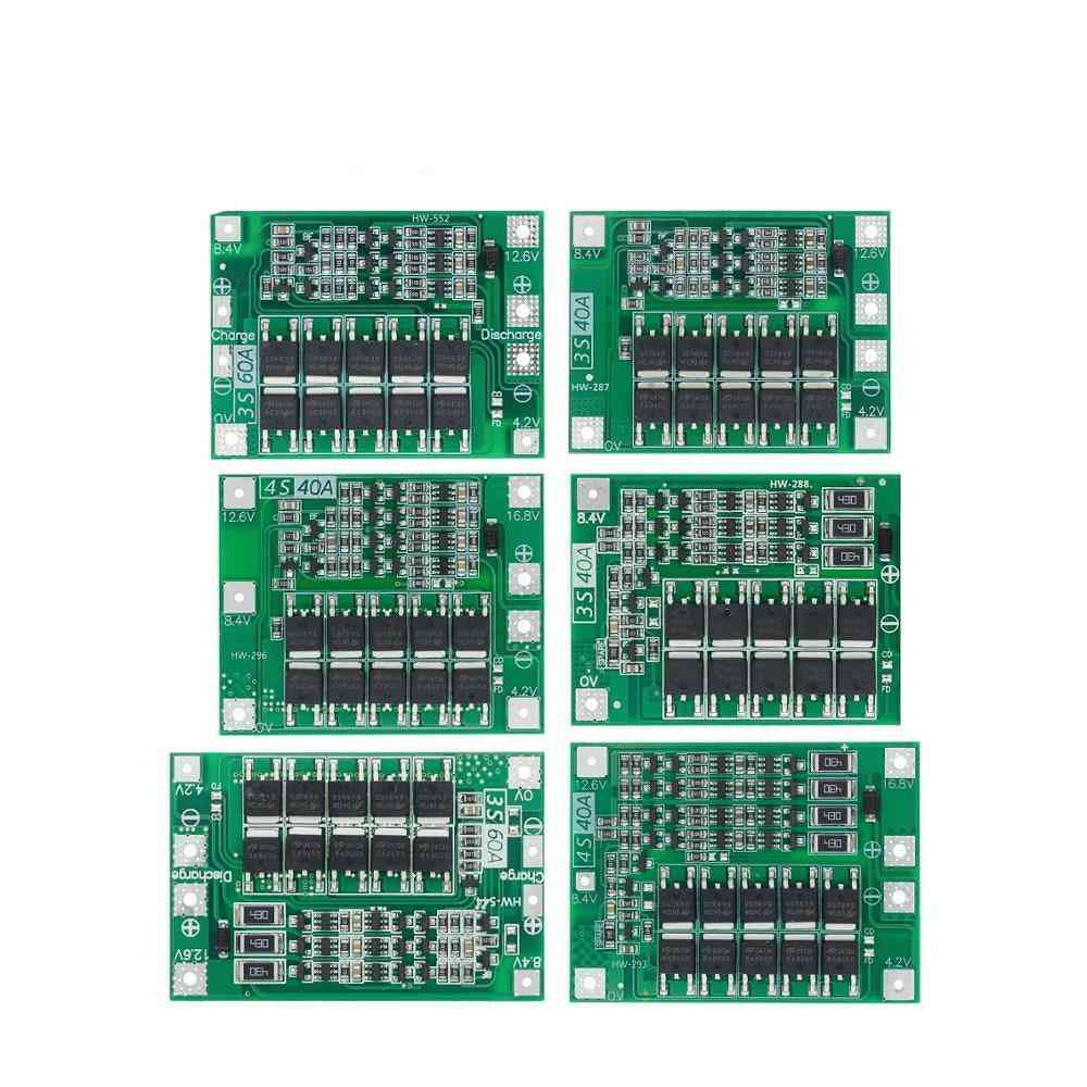 4s, 40a Li-ion Lithium Battery, Pcb Protection Board