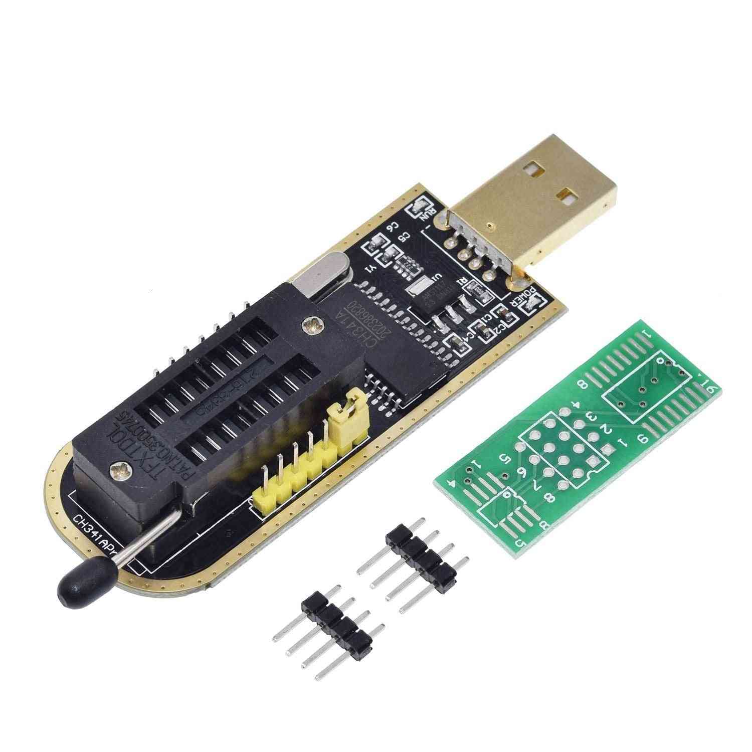 USB-Programmiermodul + Soic8, Sop8-Testclip für EEPROM