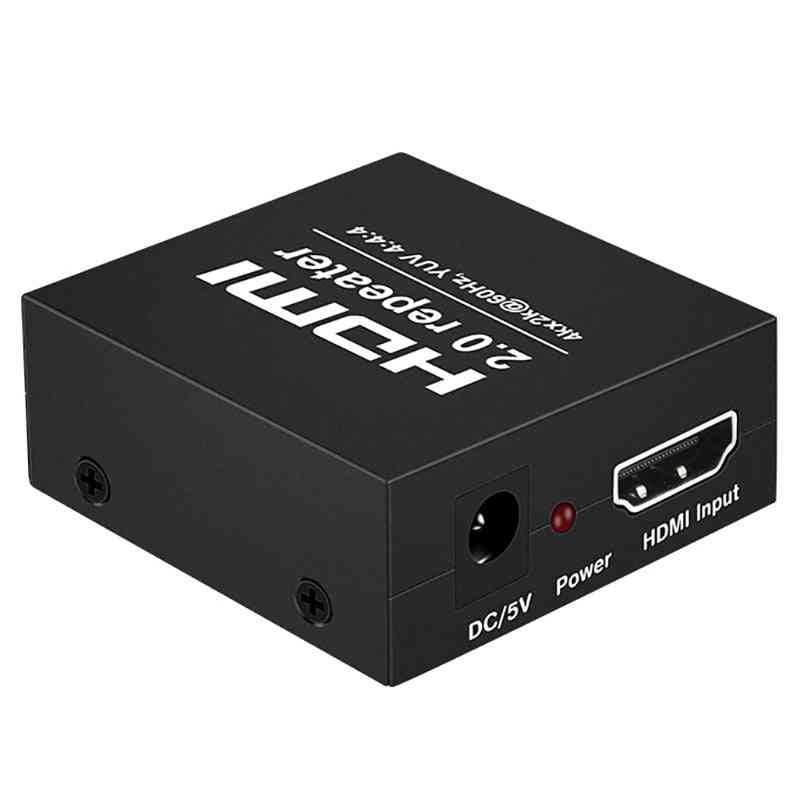 2.0 HDMI Repeater Przedłużacz HDMI 4K 60 Hz 4: 4: 4 Adapter kabla HDMI Wzmacniacz sygnału Wzmacniacz sygnału HDTV do 25 m