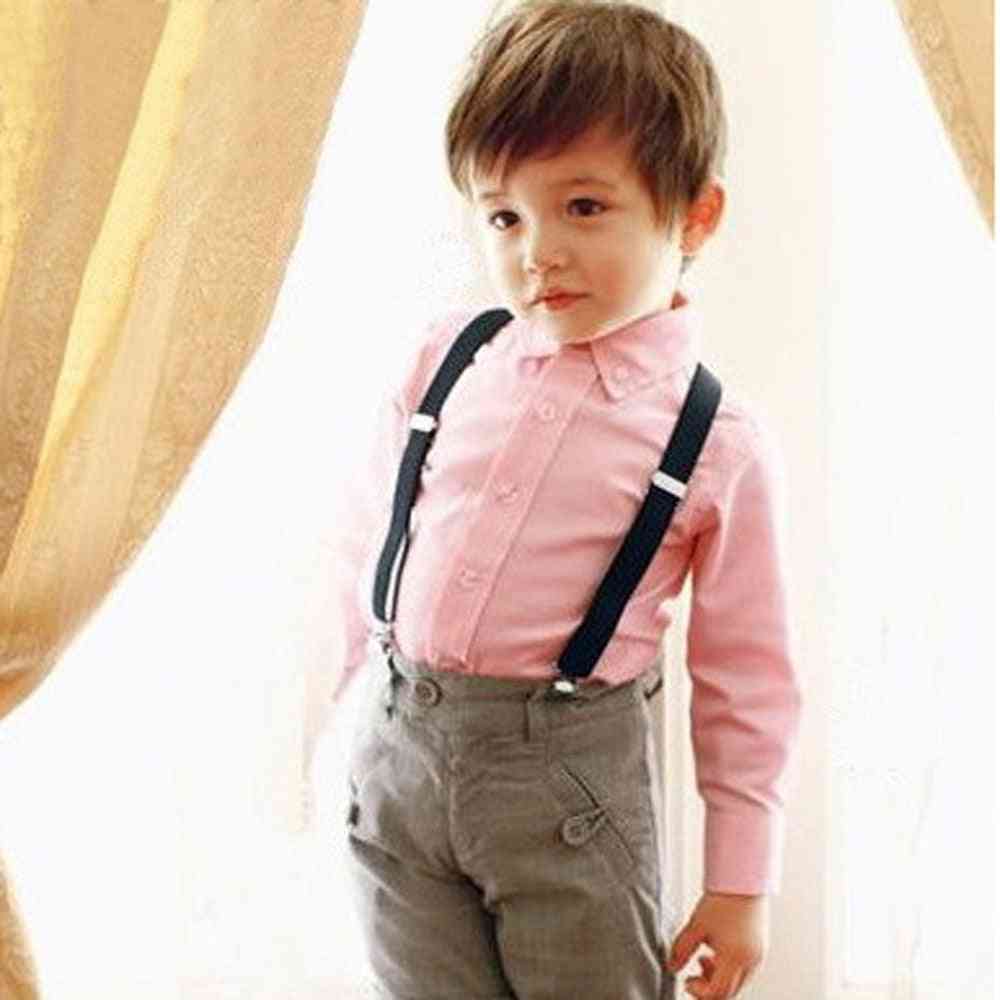 Cute Baby, Girl Clip On Suspender Y, Child Elastic Braces