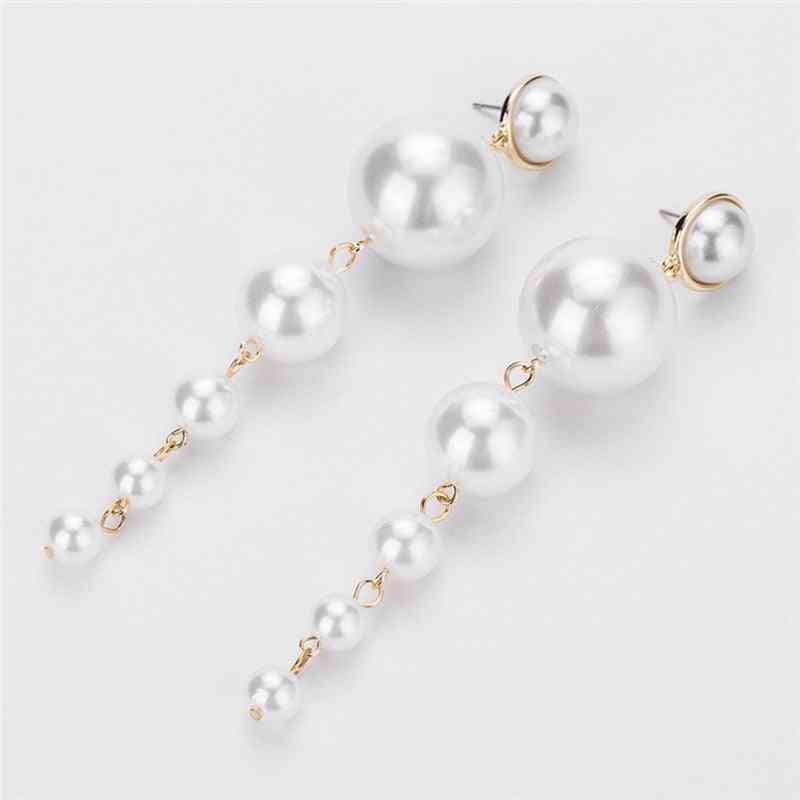 Bijoux boucles d'oreilles en perles