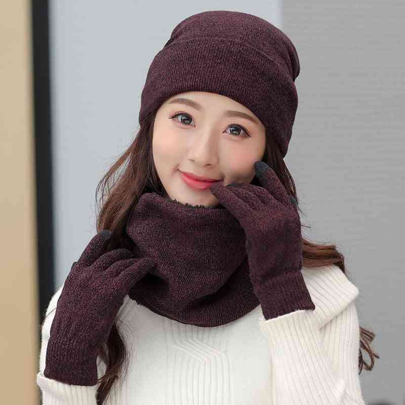 ženske zimske tople kape, šalovi i rukavice