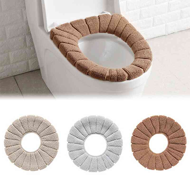 Warm Soft Toilet Cover Seat Cushion Bathroom Tool