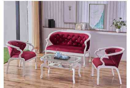 Canapea salon de înfrumusețare recepție studio pânză, artă mică familie magazin de îmbrăcăminte canapea