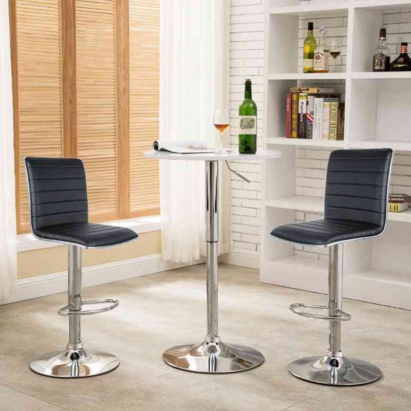 Modern, Rotatable And Adjustable Bar Chairs