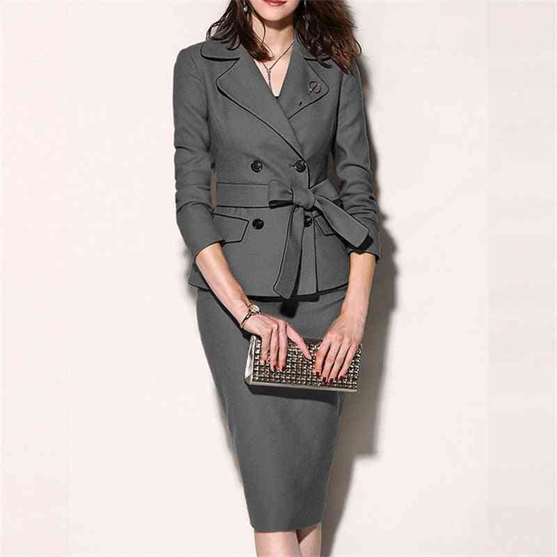 Women's Formal Suits, Women Mini Dress Jacket, Casual Coat