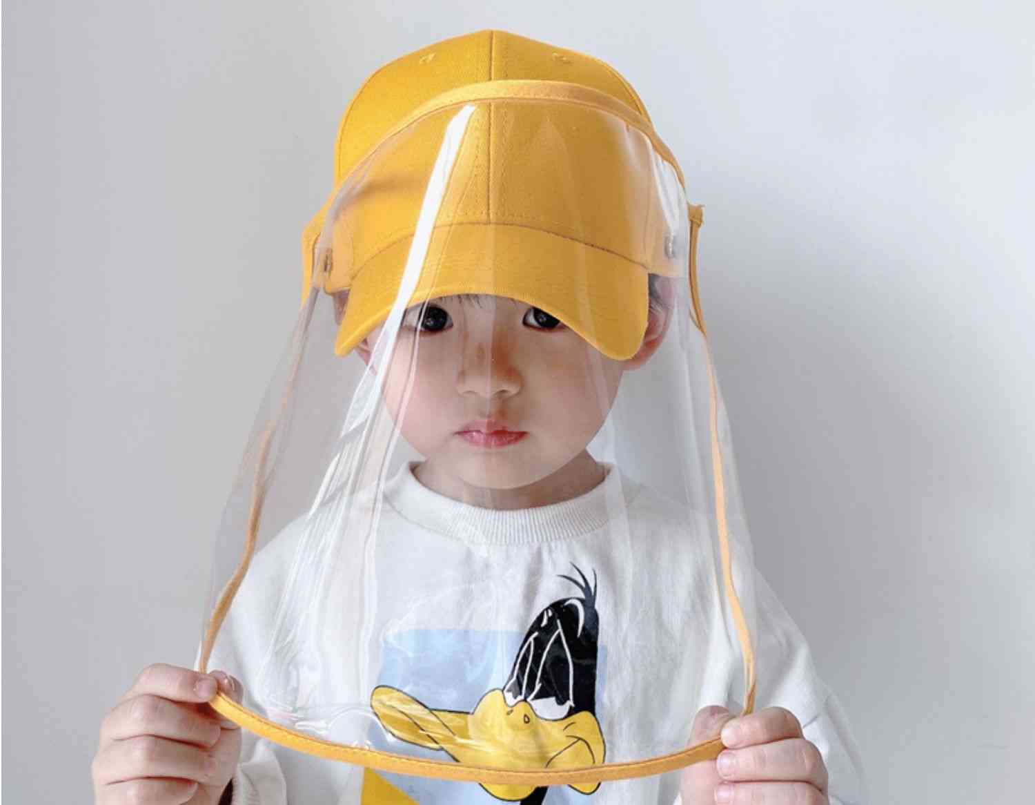 Children Cap With Anti Dust Hats For,