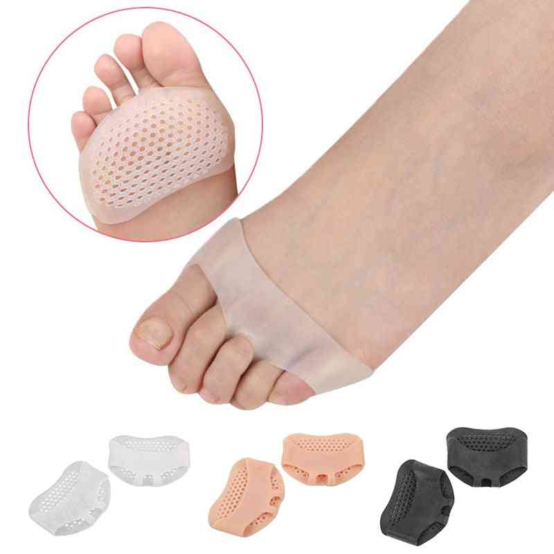 Silicone Soft Forefoot Pads, Slip Resistant Protect, Pain Relief Insoles