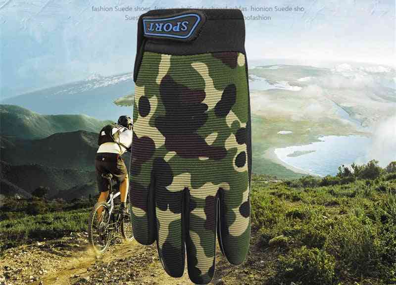 Camouflage Army Green Full Finger Gloves