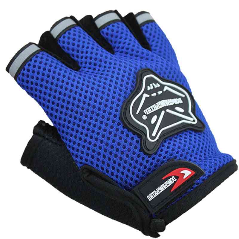 Half-finger, Anti-slip Gloves For Sports Riding Cycling