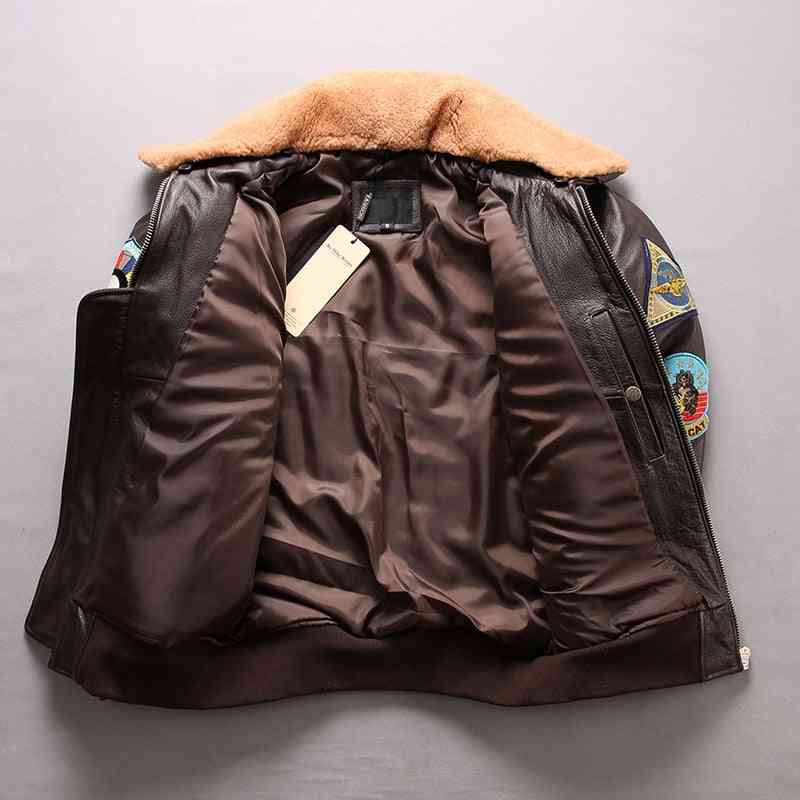 Genuine Leather, Multi-label Thick Warm Jackets