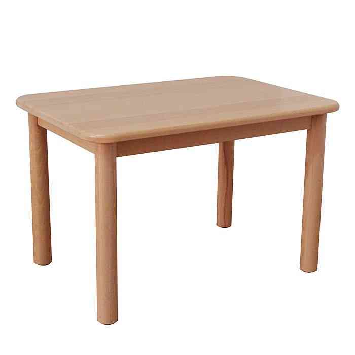 Solid Wood Kindergarten Small Learning/dining Table