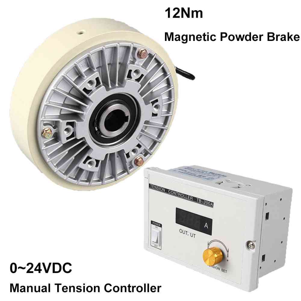 12nm Magnetic Powder Brake And Manual Tension Controller Kit