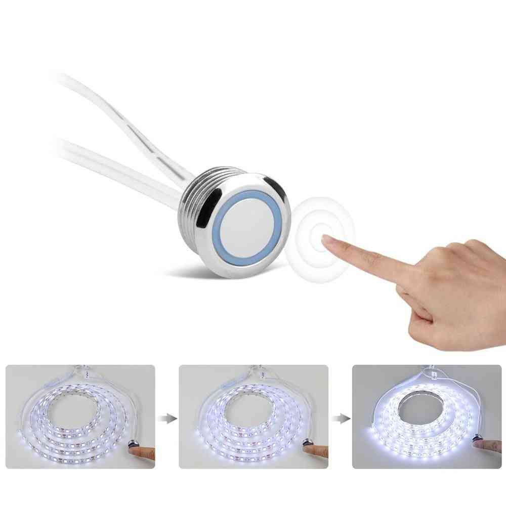 LED stmívač - dotykové tlačítko, ovládání stmívatelného spínače pro světlo LED pásky
