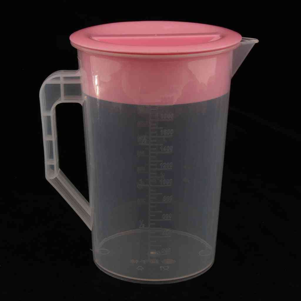 пластмасова каничка чаша за чайник за вода-сок тенджера със студена вода