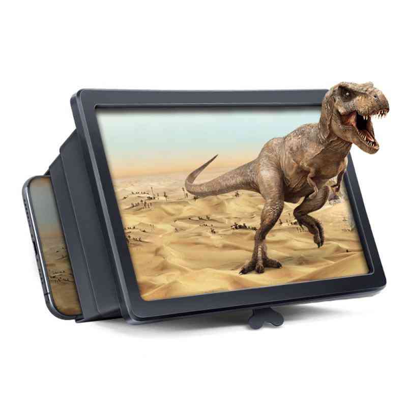 Faltbare Handy-3D-Bildschirmverstärker HD-Smartphone-Video-Lupe
