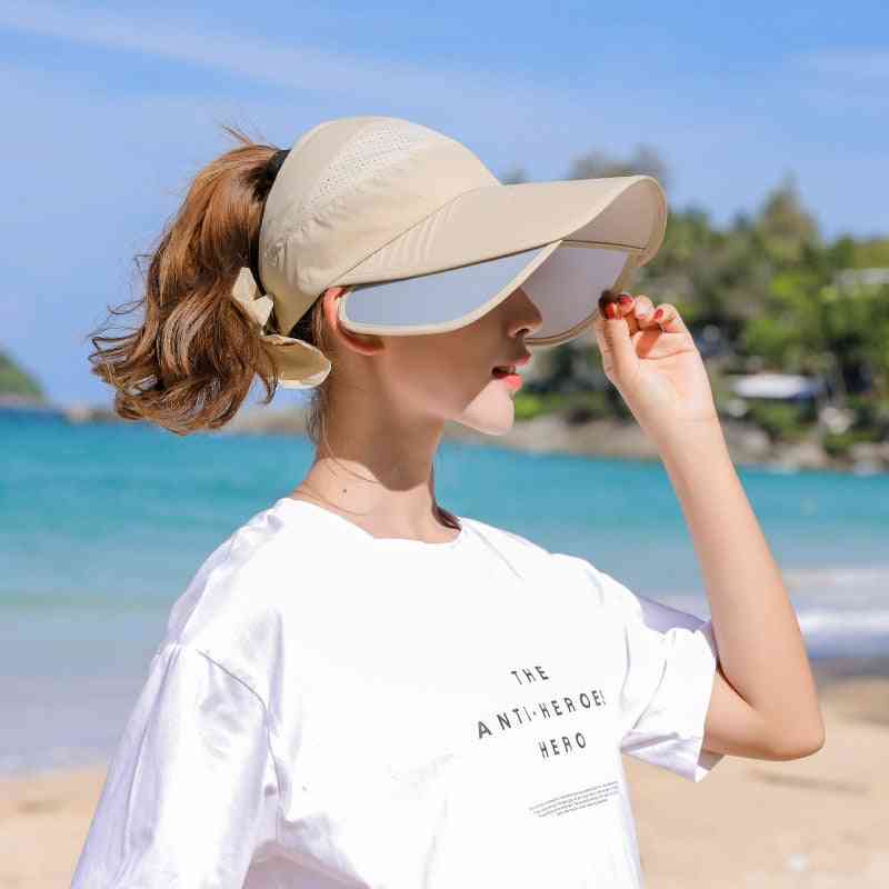 Summer Scalable, Uv Protection Visor Hats