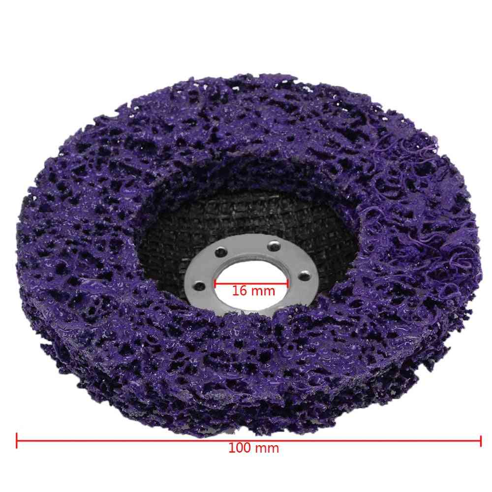 Poly Strip Disc Wheel, Wood Metal Paint Rust Removal And Clean Abrasive Tools