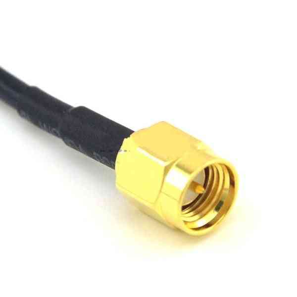 Cable de extensión, sma hembra a macho, conector flexible flexible