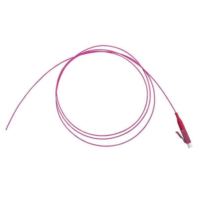 Lc upc, om4, fibre optique de veste lszh, câble de tresses