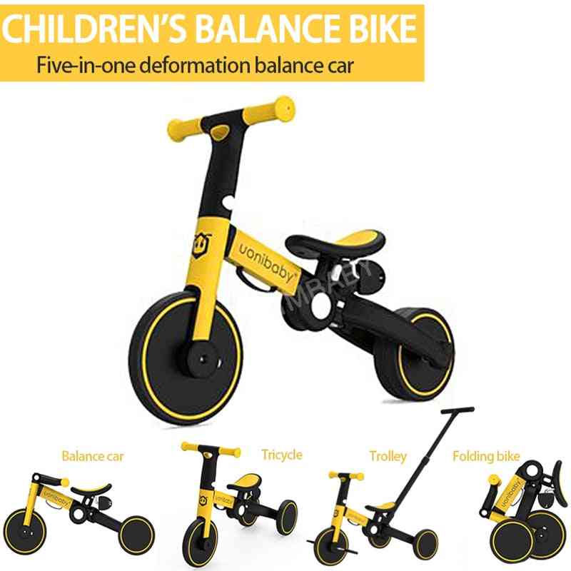 5-in-1 Tricycle Freestyle Kick Scooter,'s Balance Bike