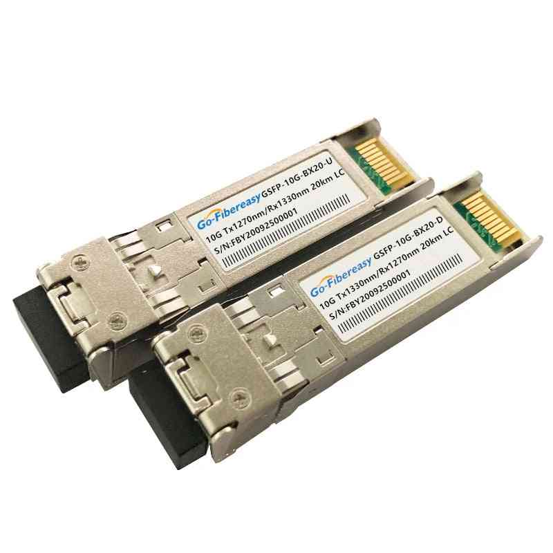 Sfp Module Sm Lc Single Mode Fiber Optic Compatible With Cisco Switch