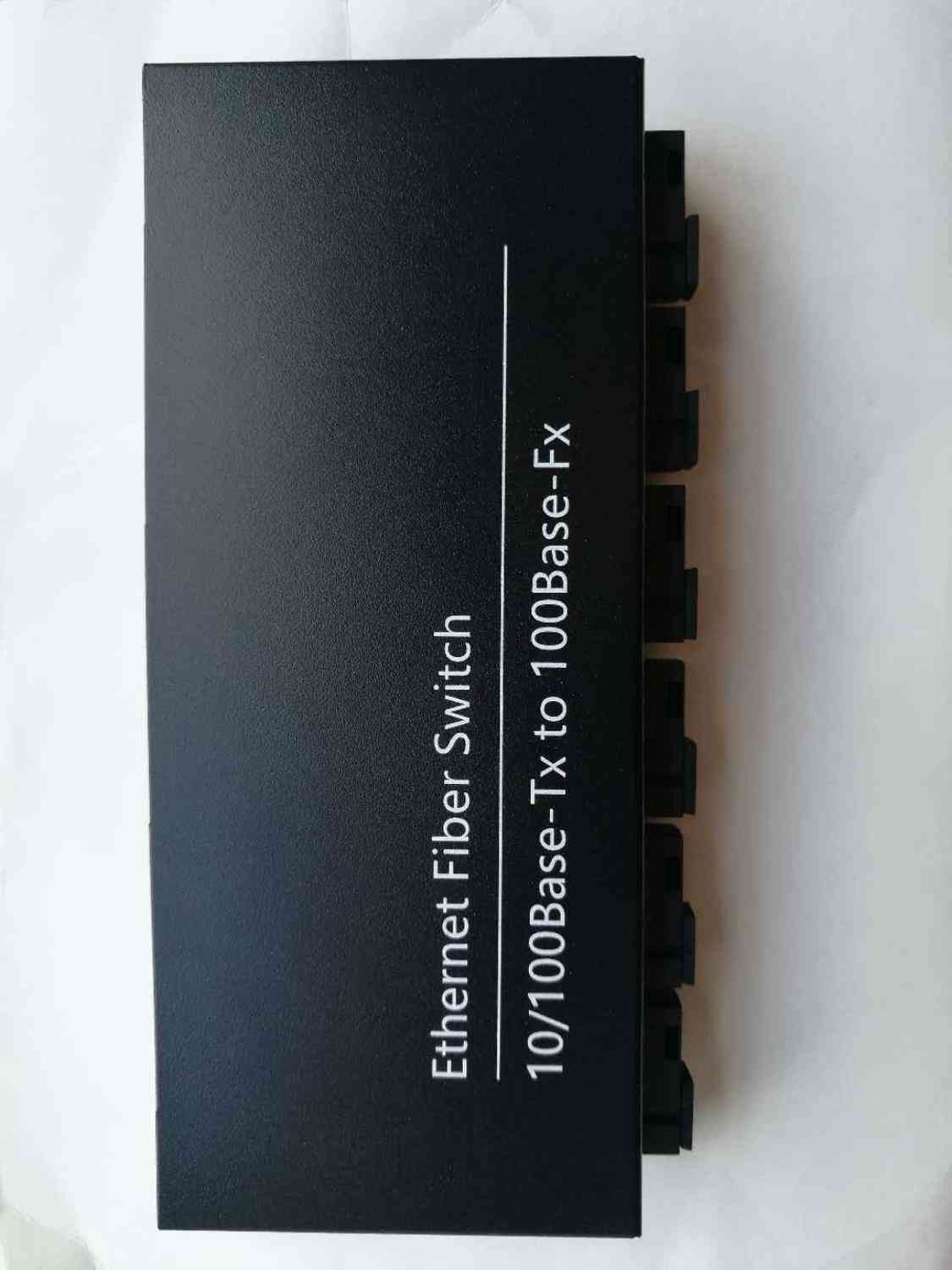 Fiber Optical Transceiver Ethernet Switch, Ports Media Converter Single Mode