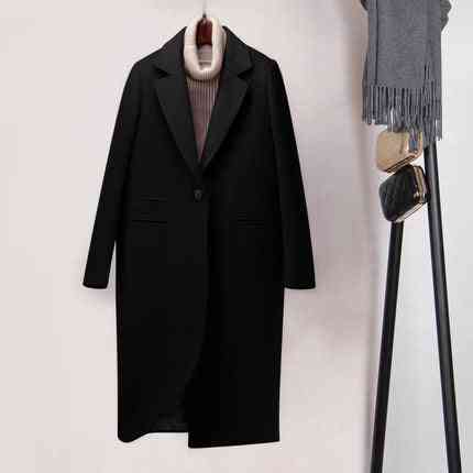Winter Warm, Cashmere Wool Outerwear Long Coat