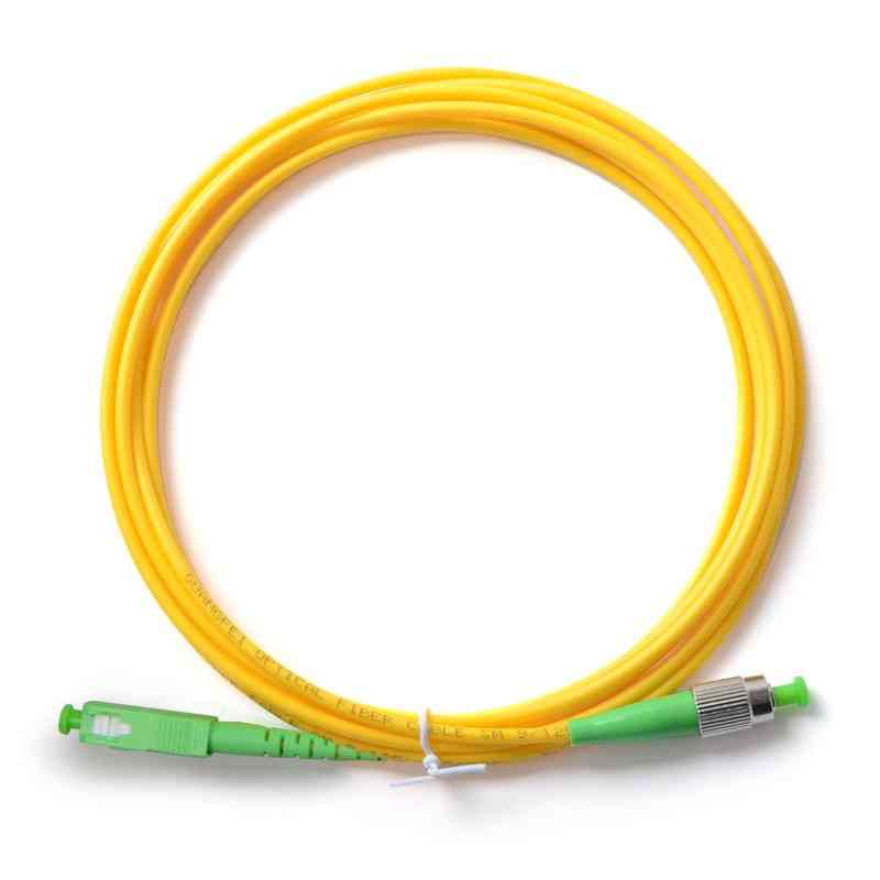 Optické vlákno, prepojovací kábel - sc / apc fc / apc lc / apc pigtail