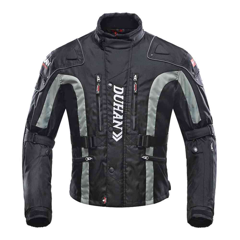 Oteruvzdorná a vetruodolná motorkárska bunda a oblek z polyesterovej tkaniny denier 600 denier