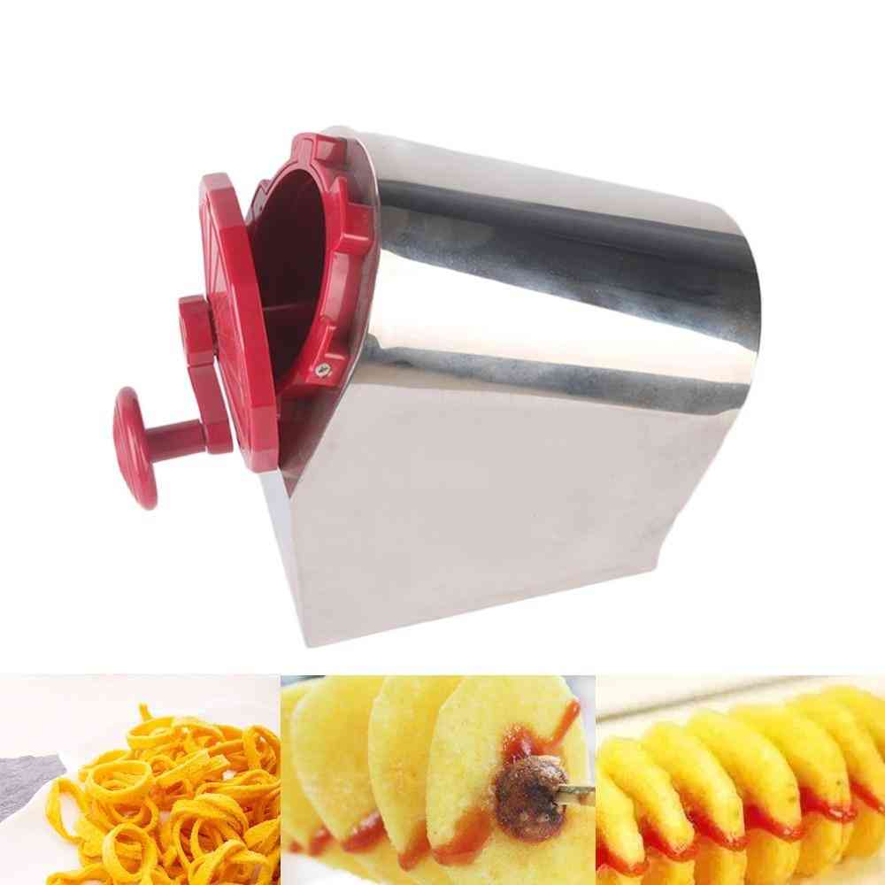 Spiral kartoffelskærere, makuleringsmaskiner & skæreudstyr maskine
