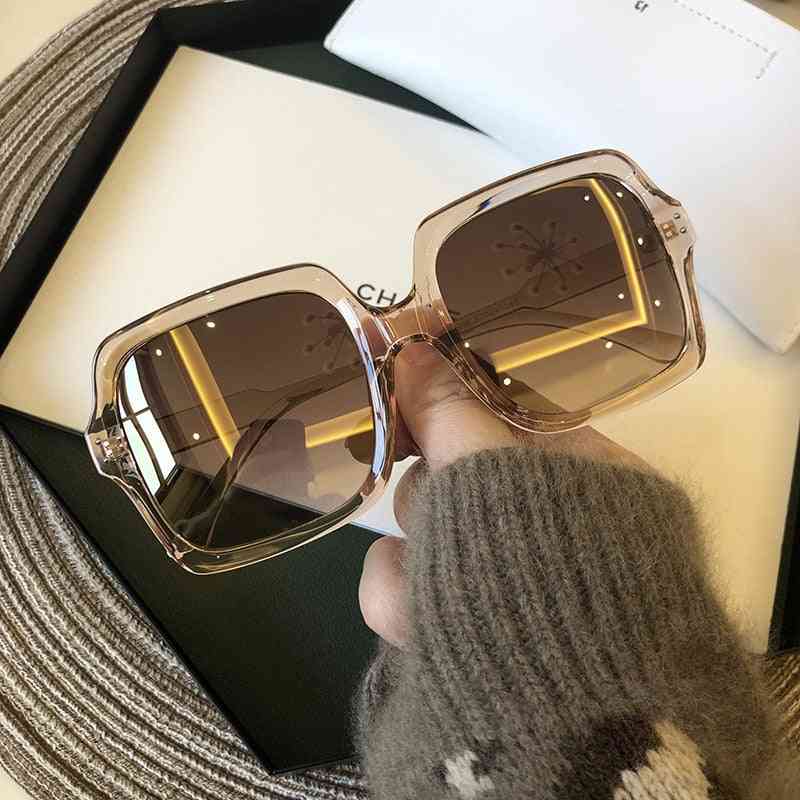 Vysoce kvalitní designové luxusní čtvercové sluneční brýle / muži